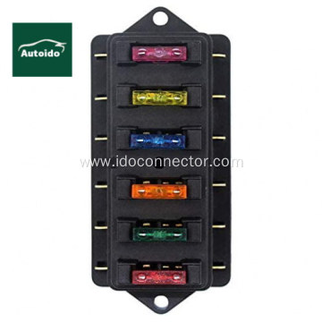 6 Way Circuit ATO Blade Fuse Box Holder